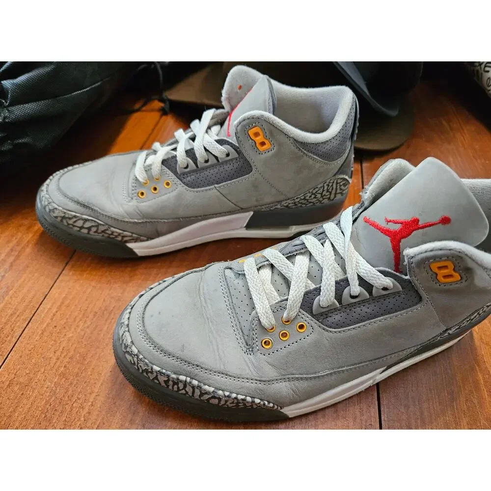 Nike Air Jordan 3 Retro Cool Grey 2021 CT8532-012 Men's Size 9